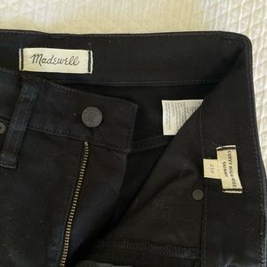 Madewell Curvy High-Rise Skinny Black Jeans Size 25P